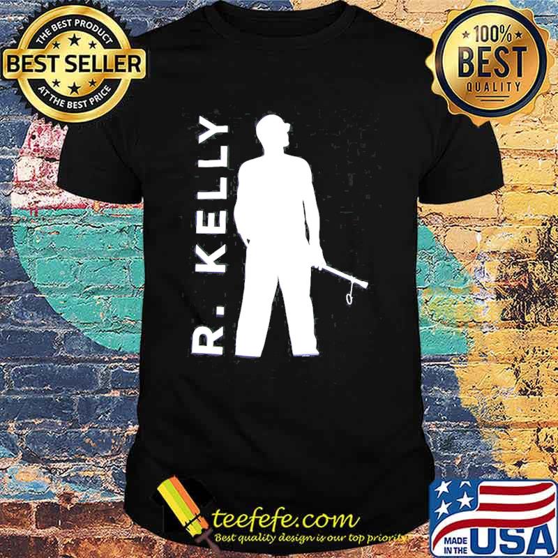 R Kelly Silhouette Image Black Shirt