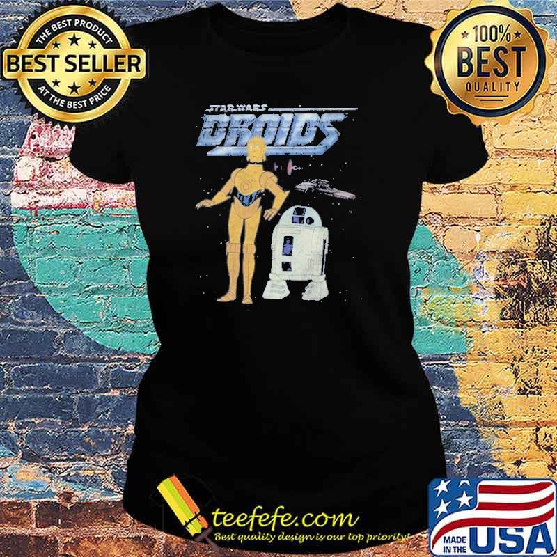 R2-D2 and C-3PO Star Wars Shirt Ladies tee R2-D2 and C-3PO Star Wars Shirt Ladies tee