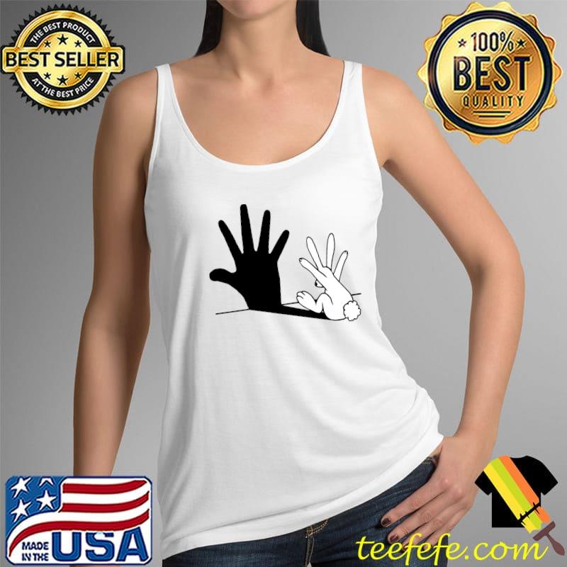 Rabbit Hand Shadow Classic T-Shirt Tank Top Rabbit Hand Shadow Classic T-Shirt Tank Top