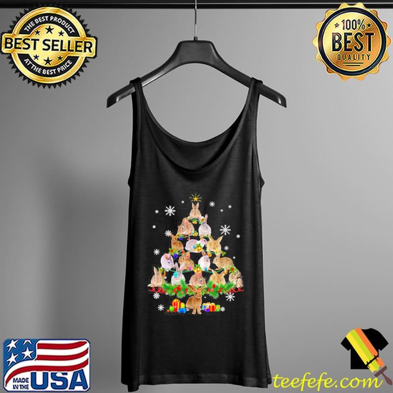 Rabbit Pine Tree Christmas Shirt Tank Top Rabbit Pine Tree Christmas Shirt Tank Top