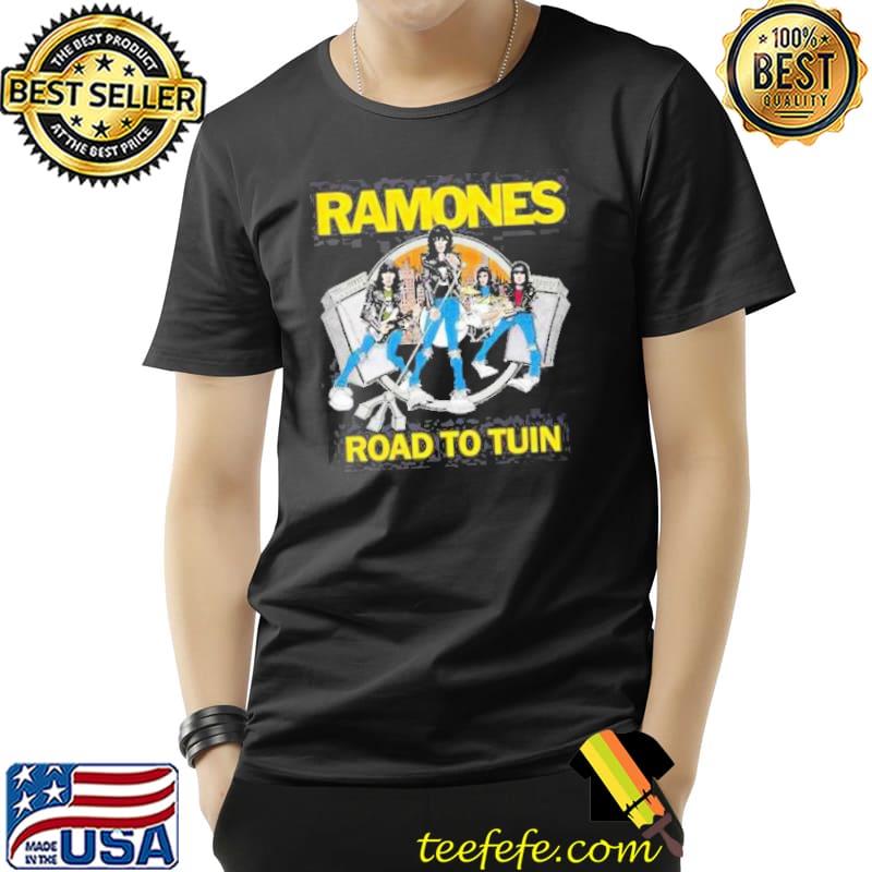 Ramones Road To Ruin On Stage Shirt Unisex Ramones Road To Ruin On Stage Shirt Unisex