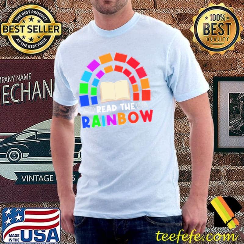 Read The Rainbow Books Shirt Read The Rainbow Books Shirt