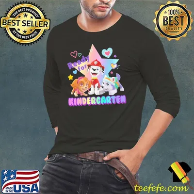 Ready For Kindergarten Sky Everest Marshall Dog Shirt