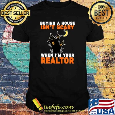 Realtor Halloween Real Estate Agent & Broker Funny Realtor T-shirt