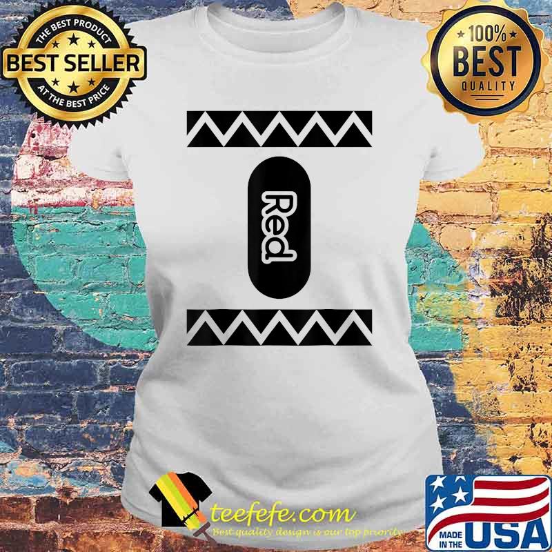 Red Crayon Box Halloween T-Shirt Laides tee Red Crayon Box Halloween T-Shirt Laides tee