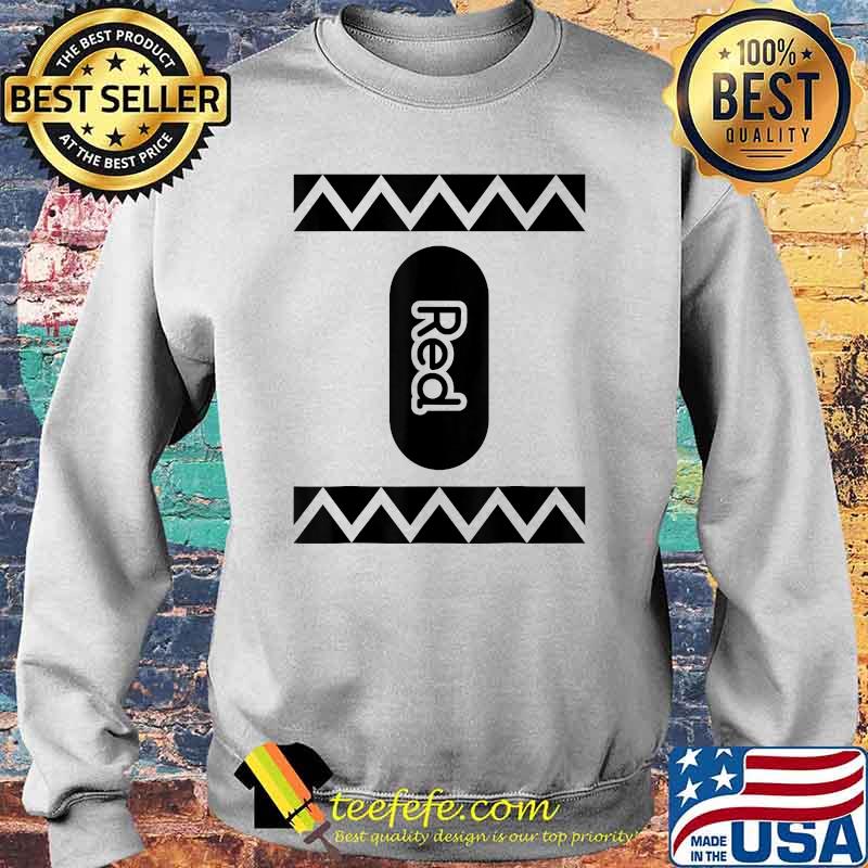 Red Crayon Box Halloween T-Shirt Sweater Red Crayon Box Halloween T-Shirt Sweater