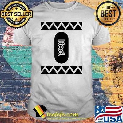Red Crayon Box Halloween T-Shirt