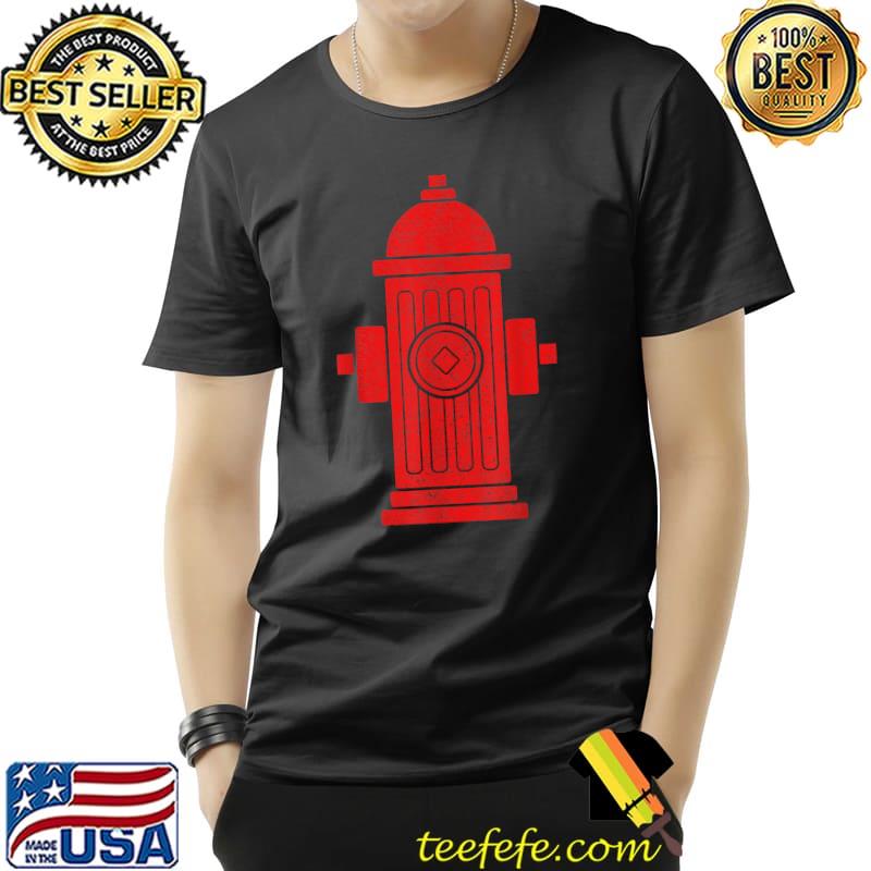 Red Fire Hydrant T-Shirt Unisex Red Fire Hydrant T-Shirt Unisex