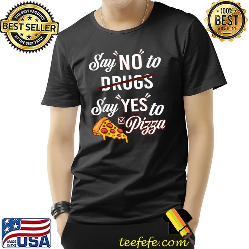 Red Ribbon Week Awareness 2021 Say No Yes To Pizza For kids T-Shirt Unisex Red Ribbon Week Awareness 2021 Say No Yes To Pizza For kids T-Shirt Unisex