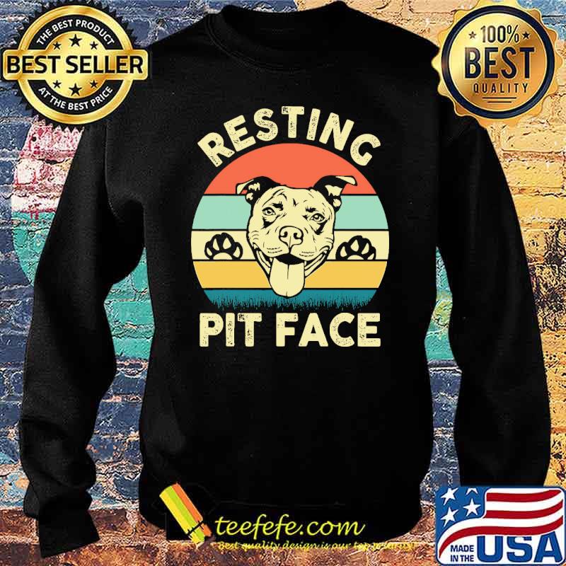 Resting pit face vintage s Sweater Resting pit face vintage s Sweater