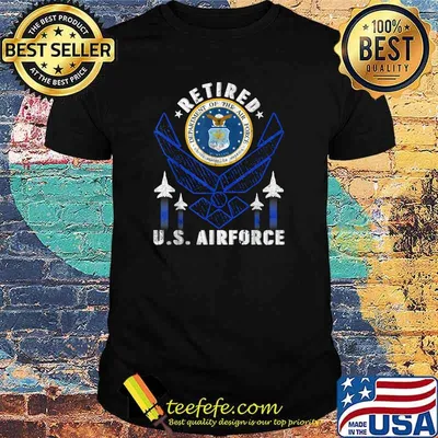 Retired US Air Force Veteran T-Shirt