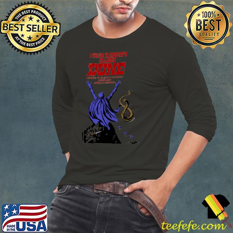 Retro Dune Frank Herbert's Classic Dune Winner Of Science Hugo and Nebula Awards Shirt