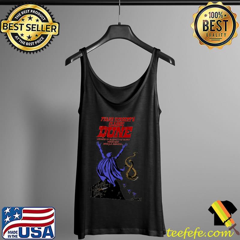 Retro Dune Frank Herbert's Classic Dune Winner Of Science Hugo and Nebula Awards Shirt Tank Top Retro Dune Frank Herbert's Classic Dune Winner Of Science Hugo and Nebula Awards Shirt Tank Top