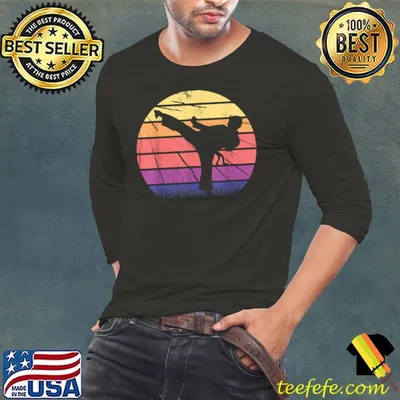 Retro Karate Martial Arts gift T-Shirt