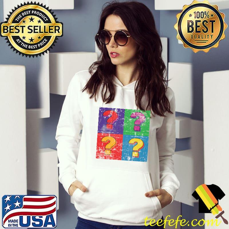Retro Pop Art Question Marks T-Shirt Retro Pop Art Question Marks T-Shirt