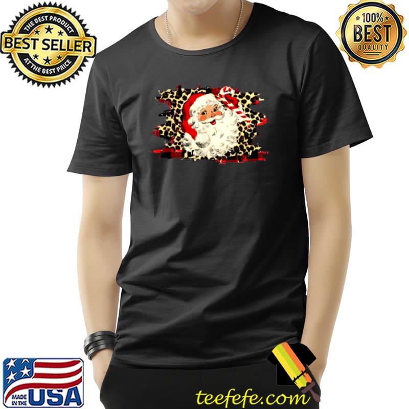 Retro Santa Claus Face Christmas 2021 Women T Shirt Unisex Retro Santa Claus Face Christmas 2021 Women T Shirt Unisex
