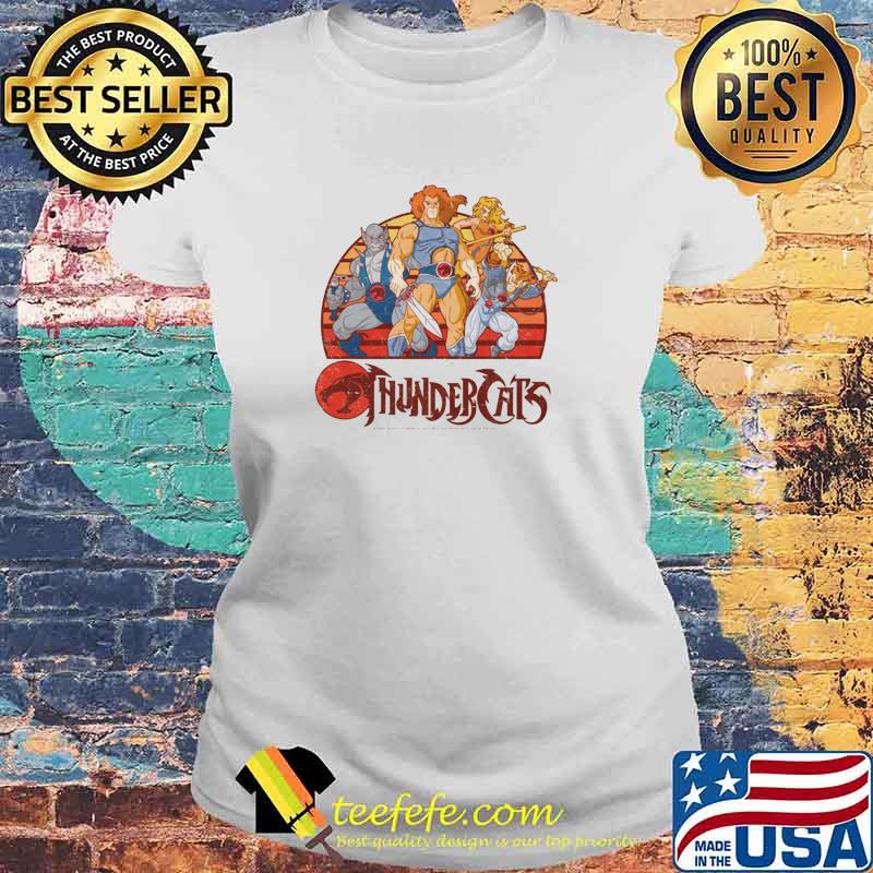 Retro Sunset ThunderCats s Laides tee Retro Sunset ThunderCats s Laides tee