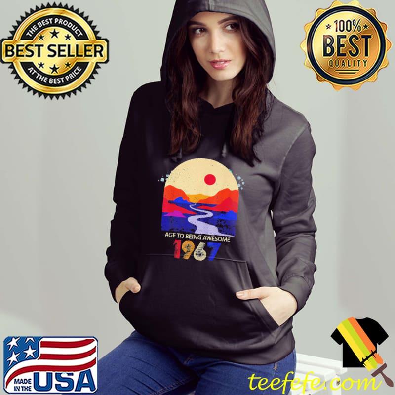RETRO VINTAGE BEST OF 1967 T AWESOME SINCE BIRTHDAY SHIRT Hoodie RETRO VINTAGE BEST OF 1967 T AWESOME SINCE BIRTHDAY SHIRT Hoodie