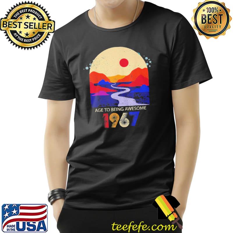 RETRO VINTAGE BEST OF 1967 T AWESOME SINCE BIRTHDAY SHIRT Unisex RETRO VINTAGE BEST OF 1967 T AWESOME SINCE BIRTHDAY SHIRT Unisex