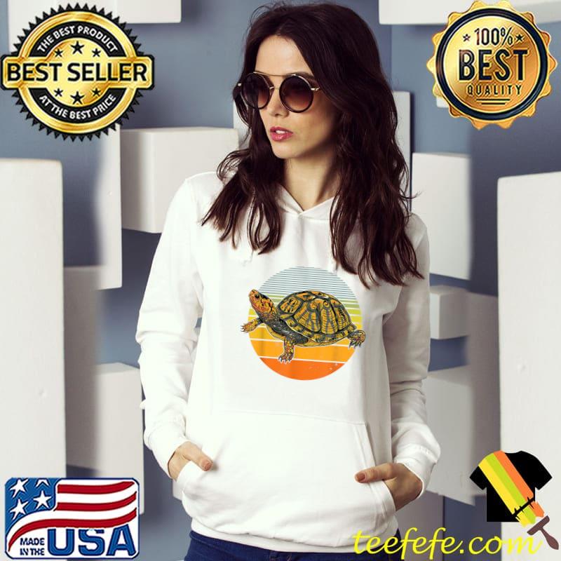 Retro Vintage Box Turtle Animal Love Cute T-Shirt Hoodie Retro Vintage Box Turtle Animal Love Cute T-Shirt Hoodie
