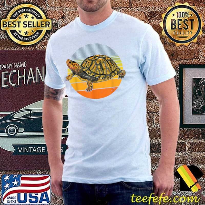 Retro Vintage Box Turtle Animal Love Cute T-Shirt Retro Vintage Box Turtle Animal Love Cute T-Shirt