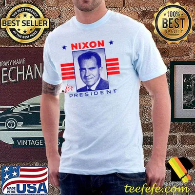 Richard Nixon 80's Vintage Retro T-Shirt