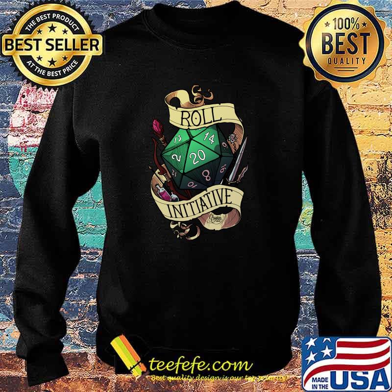 Roll Initiative Classic T-Shirt Sweater Roll Initiative Classic T-Shirt Sweater
