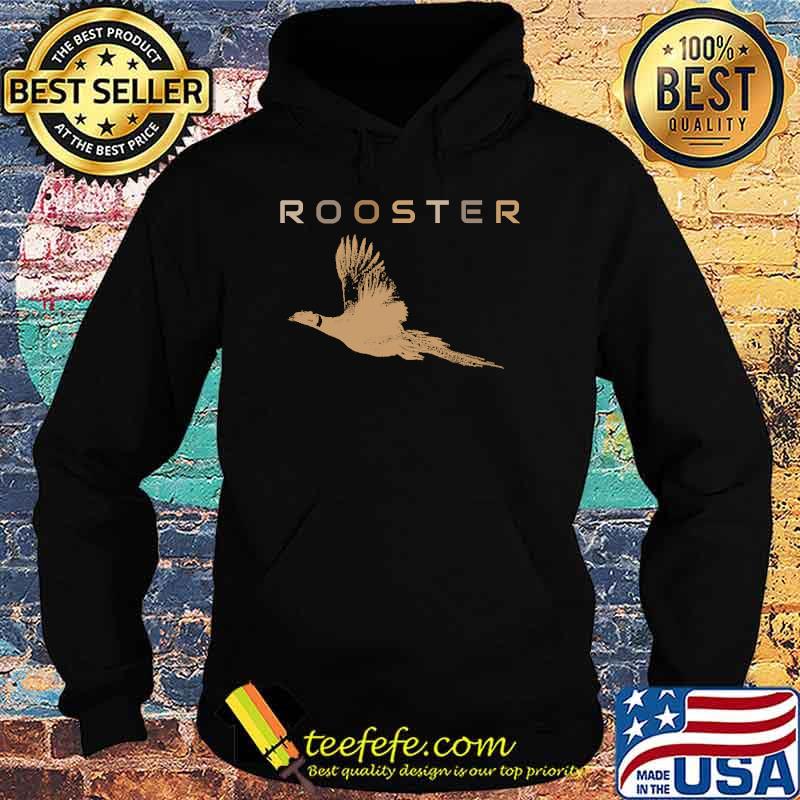ROOSTER Pheasant Clean Design Long Sleeve T-Shirt Hoodie ROOSTER Pheasant Clean Design Long Sleeve T-Shirt Hoodie