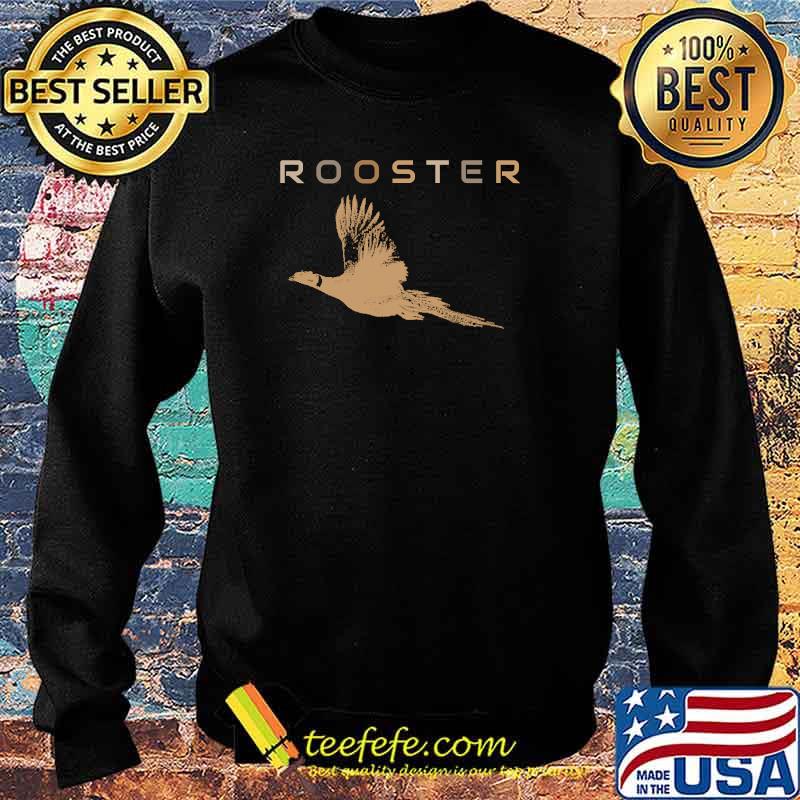 ROOSTER Pheasant Clean Design Long Sleeve T-Shirt Sweater ROOSTER Pheasant Clean Design Long Sleeve T-Shirt Sweater