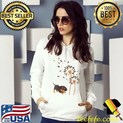 Rottweiler Dandelion Flower Dog Lover T-Shirt