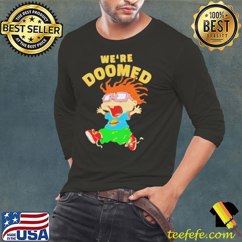 Rugrats Chuckie were doomed Long Sleeve Tee Rugrats Chuckie were doomed Long Sleeve Tee