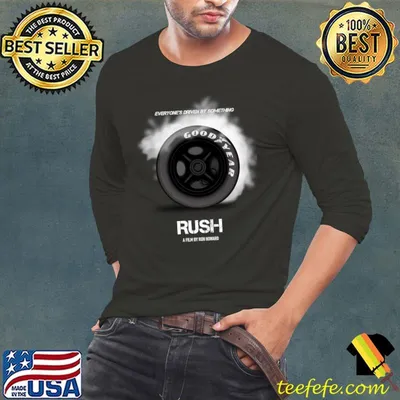 Rush Alternative Movie Poster Movie Poster Shirt