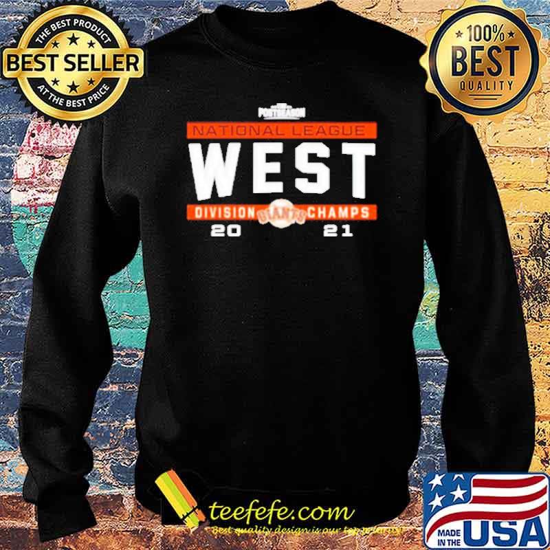 San Francisco Giants National League West Division Champs 2021 shirt,  hoodie, sweater, long sleeve and tank top