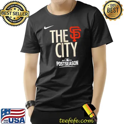 San Francisco Giants The City 2021 Postseason Shirt