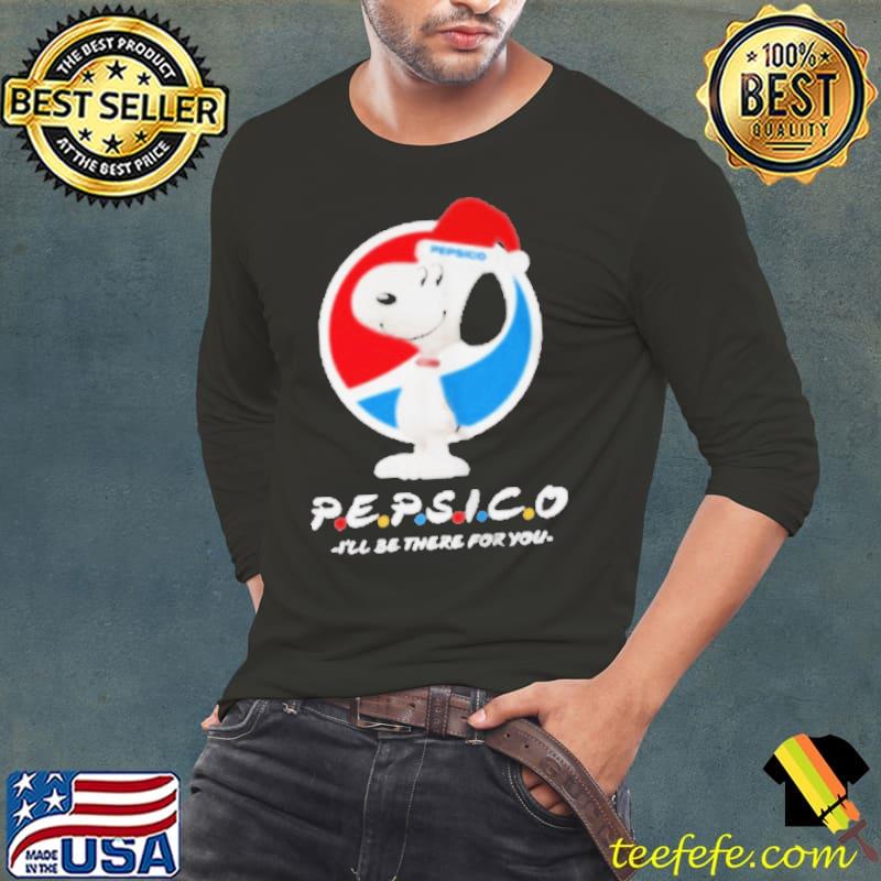 SANTA SNOOPY PEPSICO I’LL BE THERE FOR YOU CHRISTMAS SHIRT