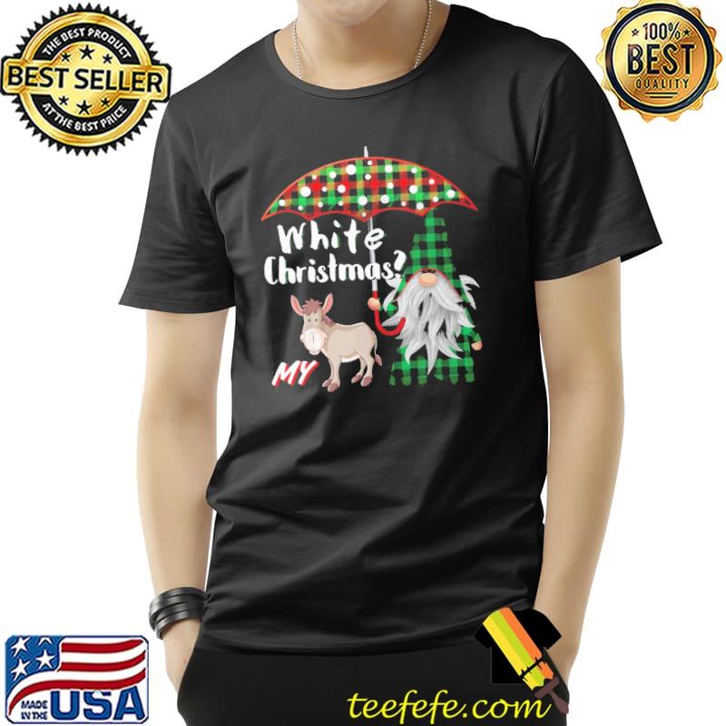 Santa White Christmas My Donkey Shirt Unisex Santa White Christmas My Donkey Shirt Unisex