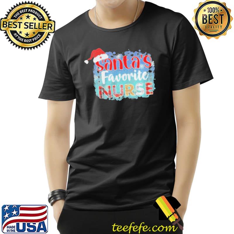 Santa's Favorite Nurse Christmas Unisex Santa's Favorite Nurse Christmas Unisex