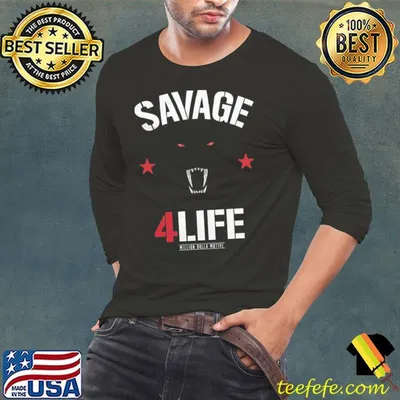Savage 4 Life Black Shirt