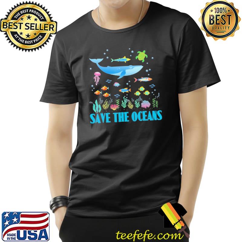 Save Our Oceans Ocean Conservancy Fridays Fish Turtle Shirt Unisex Save Our Oceans Ocean Conservancy Fridays Fish Turtle Shirt Unisex