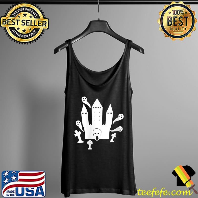 Scary Mansion Ride Halloween T-Shirt Tank Top Scary Mansion Ride Halloween T-Shirt Tank Top