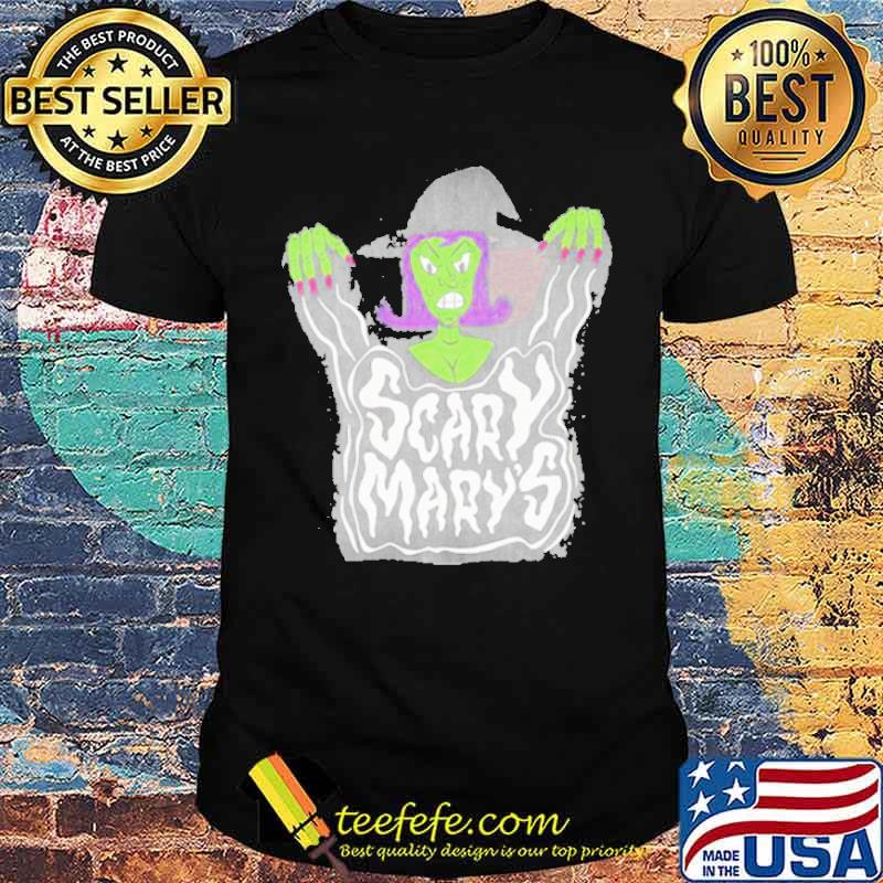 Scary Mary Witch Halloween Shirt