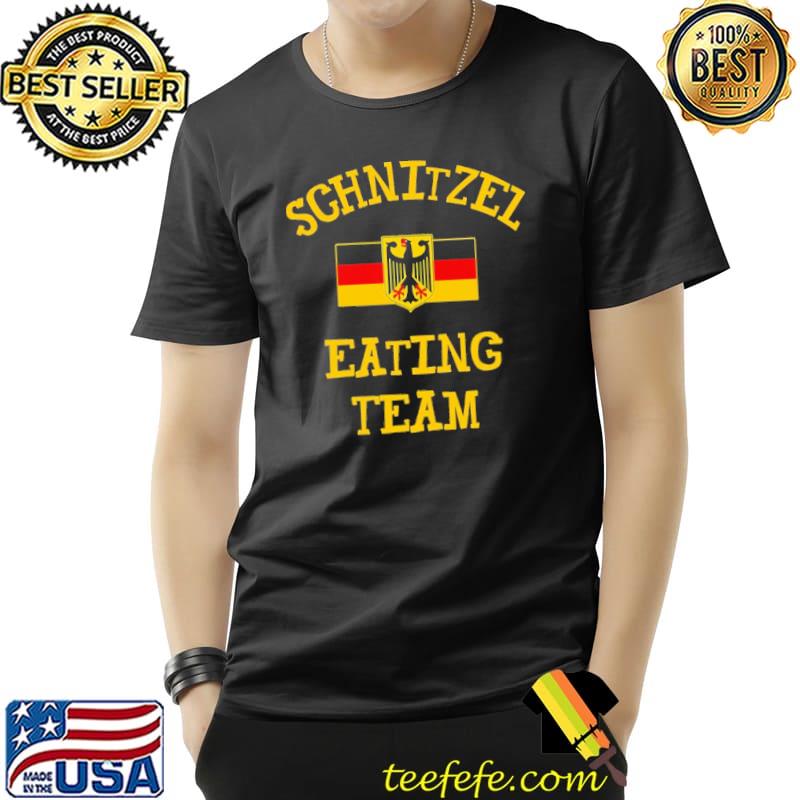 Schnitzel Eating Team Flag Shirt Unisex Schnitzel Eating Team Flag Shirt Unisex
