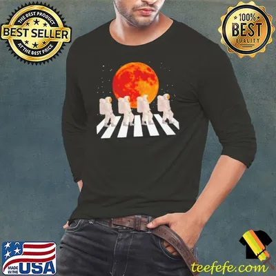 Science Astronaut Blood Moon Shirt