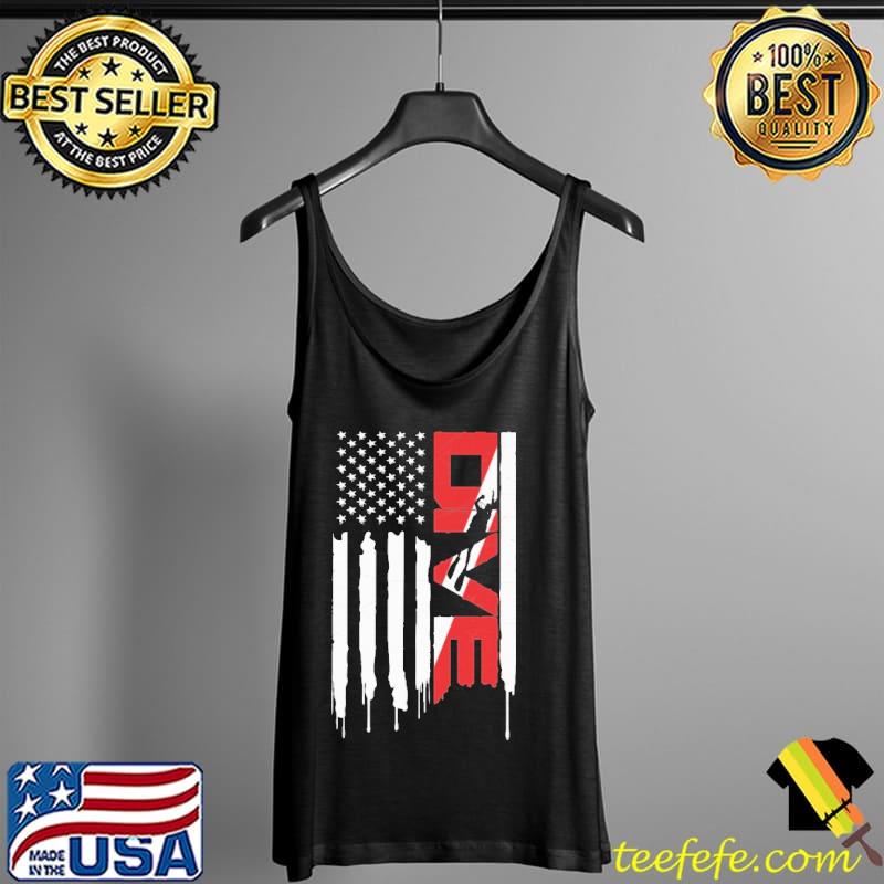 Scuba Diving Dive Flag Shirt Tank Top Scuba Diving Dive Flag Shirt Tank Top