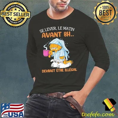 Se lever le matin avanth 8h devrait etre illegal cat shirt