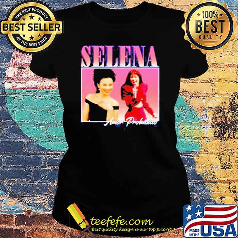 Selena Amor Prohibido Shirt Ladies tee Selena Amor Prohibido Shirt Ladies tee