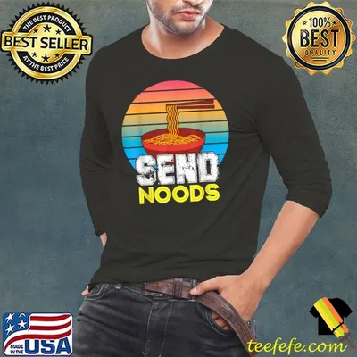 Send Noods Noodles Pasta Vintage T-Shirt