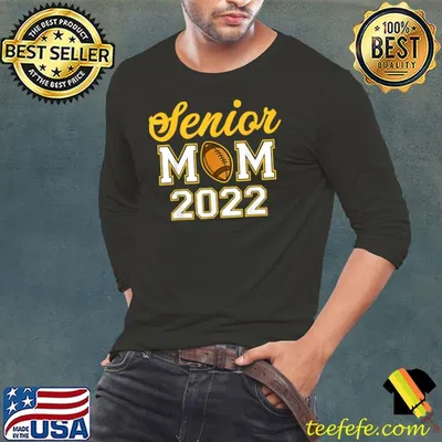 Senior Mom 2022 Football Sport T-Shirt
