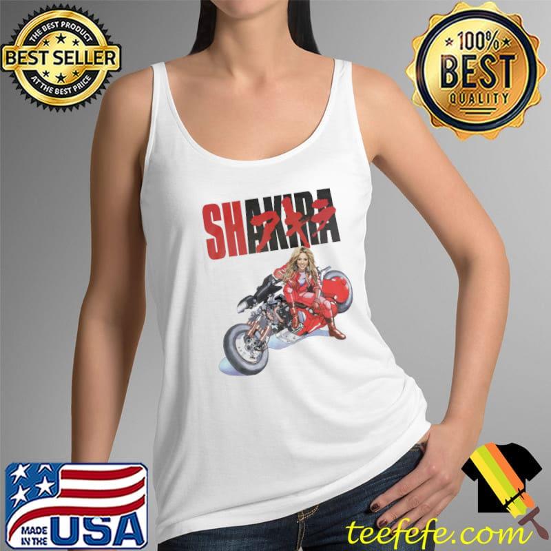 Shakira Akira Moto Shirt Tank Top Shakira Akira Moto Shirt Tank Top