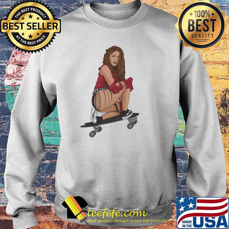 Shakira On Skateboard Shirt Sweater Shakira On Skateboard Shirt Sweater
